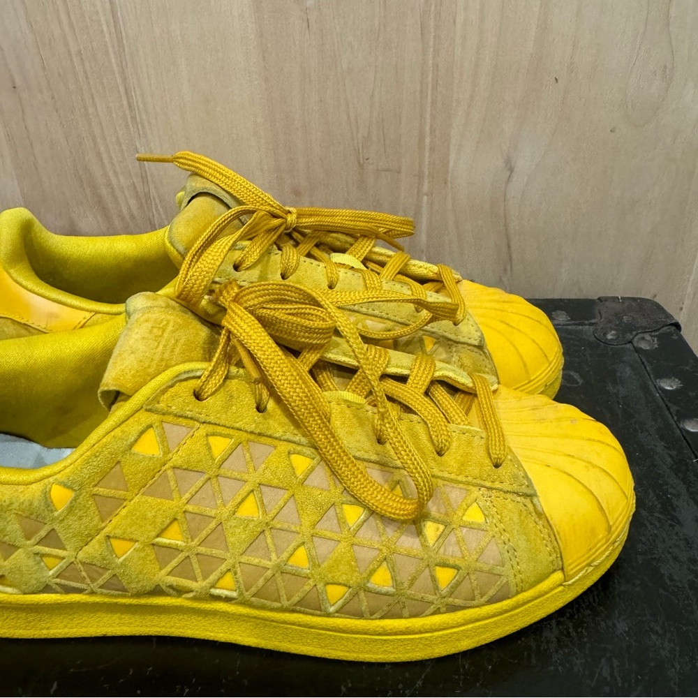 Adidas Superstar Xeno Spectrum Bogold Yellow AQ8182 Men Size 5 Pharrell Williams - Picture 7 of 14